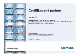 Certifikovaný partner Siemens
